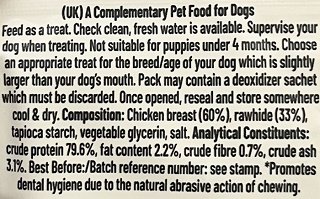 Pawsley & Co Good Boy Chewy Chicken Twists 90g