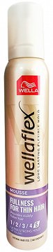 Wellaflex Αφρός Πολύ Δυνατό Κράτημα Για Λεπτά Μαλλιά 200ml