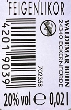 Kleiner Feigling Liqueur Original 20ml