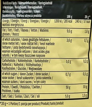 Jack Links Biltong 100% Beef High Protein 20g