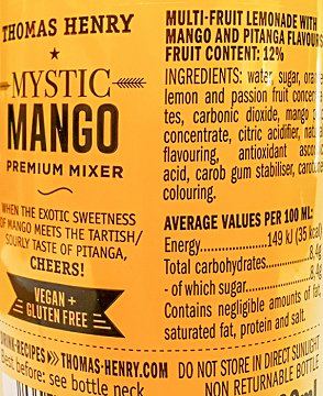 Thomas Henry Mystic Mango 200ml