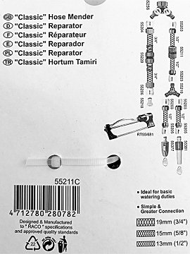 Raco Expert Classic Hose Mender 13mm 1Pc