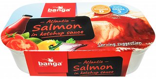 Banga Σόλωμός Ατλαντικού Σε Σάλτσα Κέτσαπ 120g
