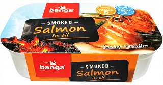 Banga Smoked Atlantic Salmon In Oil 120g