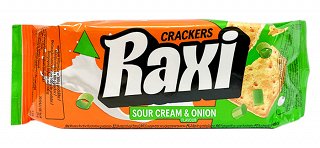 Raxi Κράκερς Κρέμα & Κρεμμύδι 72g