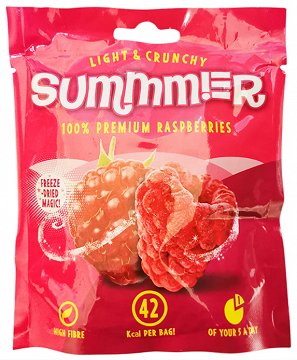 Summmer Freeze Dried Raspberries Pieces 11g
