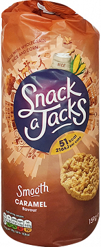 Snack A Jacks Caramel Rice Cakes 159g