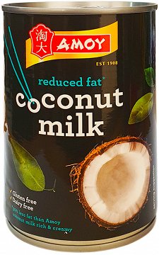 Amoy Coconut Milk Reduced Fat 400ml