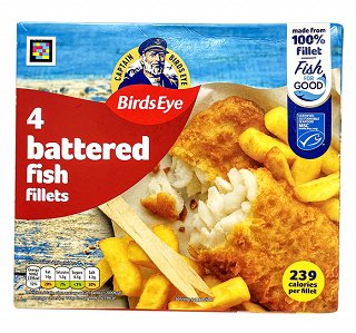 Birds Eye Breaded Fish Fillets 4Τεμ