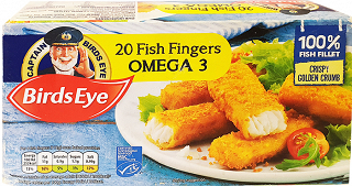 Birds Eye Fish Fingers Omega 3 20Τεμ