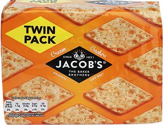 Jacob's Cream Κράκερς 2x200g