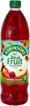 Robinsons Σιρόπι Καλοκαιρινά Φρούτα Με Γλυκαντικά 1L