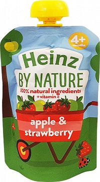 Heinz By Nature Apple & Strawberry 100g