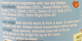 Heinz Sweet Potato & Tender Chicken 120g