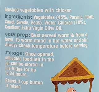 Heinz By Nature Γεύμα Από Κοτόπουλο & Λαχανικά 200g