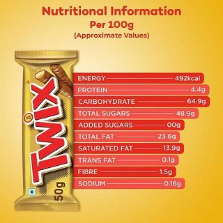 Twix Box 25x50g