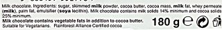 Galaxy Smooth Milk 180g