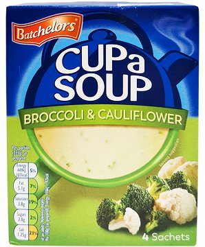 Batchelors Cup A Soup Μπρόκολο & Κουνουπίδι 4Τεμ