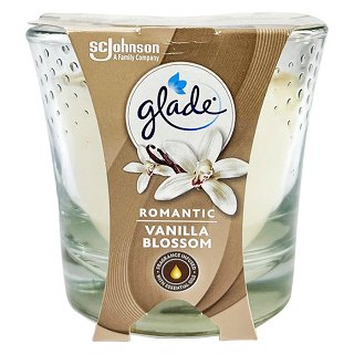 Glade Romantic Vanilla Blossom Scented Candle 129g 1Pc
