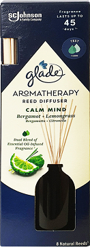 Glade Aromatherapy Reed Diffuser Calm Mind 1Σετ