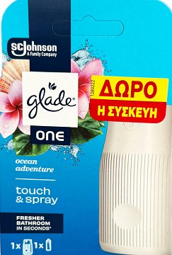Glade One Ocean Adventure Touch & Spray 1Τεμ