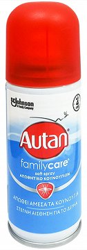 Autan Family Care Soft Απωθητικό Σπρέι Κουνουπιών 100ml
