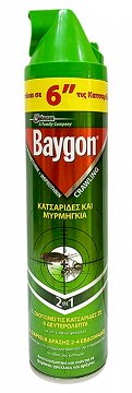 Baygon 2 In 1 For Cockroaches & Ants 400ml