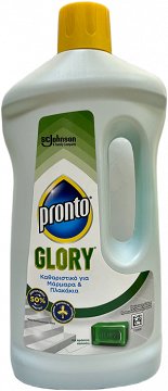 Pronto Glory Liquid Cleaner With Green Soap For Marbles & Tiles 1000ml