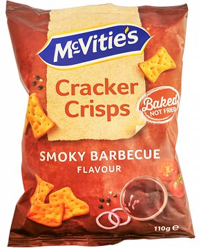 Mcvities Cracker Crisps Smoky Barbecue 110g