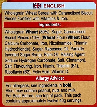 Weetabix Crispy Minis Caramelised Biscuit 500g