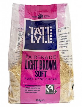 Tate & Lyle Light Soft Brown Sugar 500g