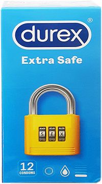 Durex Condoms Extra Safe 12Pcs