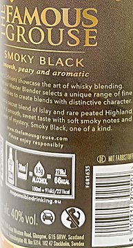 The Famous Grouse Smoky Black 700ml