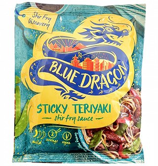 Blue Dragon Sticky Teriyaki Stir Fry Sauce 120g