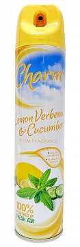 Charm Spray Lemon Verbena & Cucumber Room Fragrance 240ml