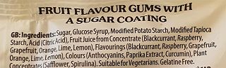 Taveners Fruit Pastilles 165g