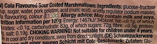 Juicy Drop Cola Mallows 100g