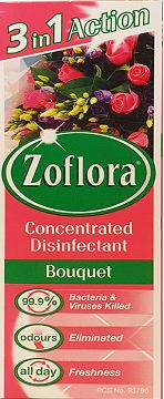Zoflora Bouquet Υγρό Απολυμαντικό 120ml