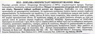 Zoflora Midnight Blooms Disinfectant Liquid 500ml