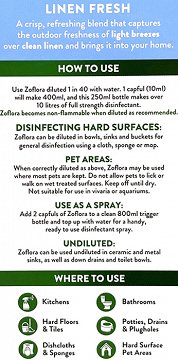 Zoflora Linen Fresh Disinfectant Liquid 250ml