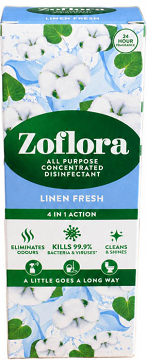 Zoflora Linen Fresh Disinfectant Liquid 120ml