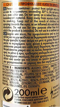 Loreal Elnett Satin Supreme Hold Hairspray 200ml