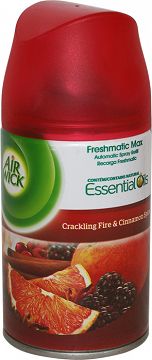 Airwick Freshmatic Crackling Fire & Cinnamon Spice Refill 250ml