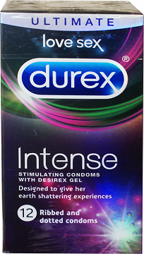 Durex Condoms Intense 12Pcs