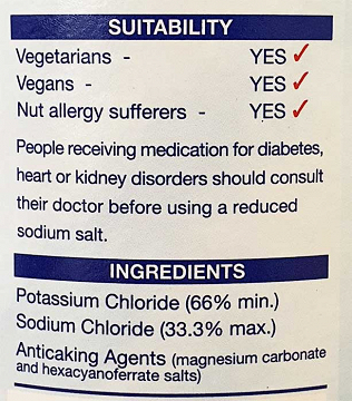 The Original Lo Salt 66% Less Sodium Αλατι 350g