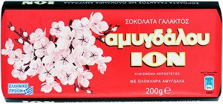 Ion Chocolate With Almonds 200g
