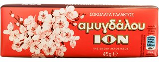 Ion Chocolate With Almonds 45g