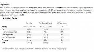 Ion ChocoFreta With Hazelnuts 38g