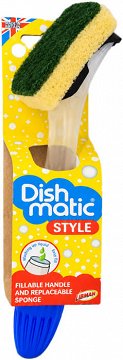 Libman Dish Matic Style Fillable Handle And Replaceable Sponge 1Τεμ