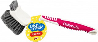 Libman Dish Matic Big Job Brush With Handle 1Pc